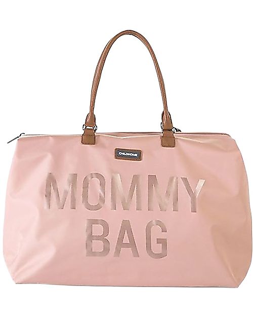 childhome-mommy-bag-borsa-fasciatoio-55-x-30-x-40-cm-rosa-include-materassino-per-il-cambio-borse-cambio_74402